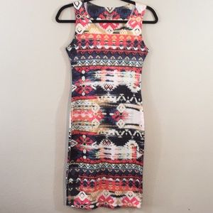 Cheslen Women Slim Dress- Sleeves- Size M